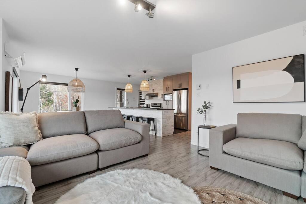 Apartamento Initial - Boho - Mont-Sainte-Anne Beaupré Exterior foto