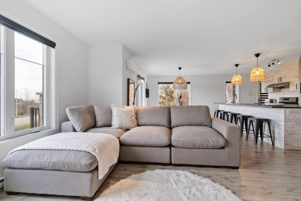 Apartamento Initial - Boho - Mont-Sainte-Anne Beaupré Exterior foto