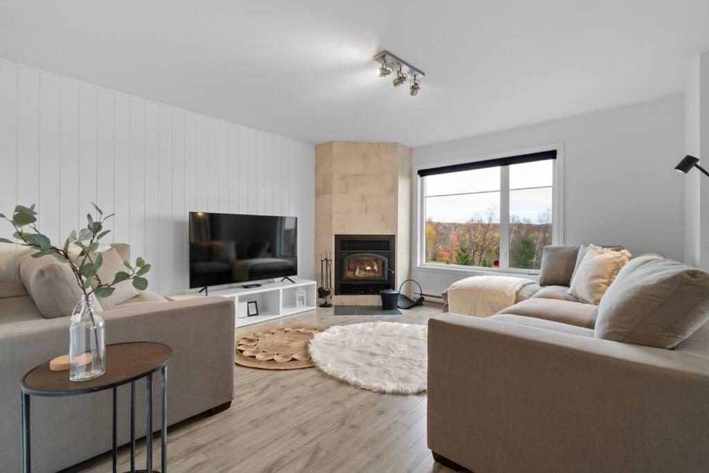 Apartamento Initial - Boho - Mont-Sainte-Anne Beaupré Exterior foto