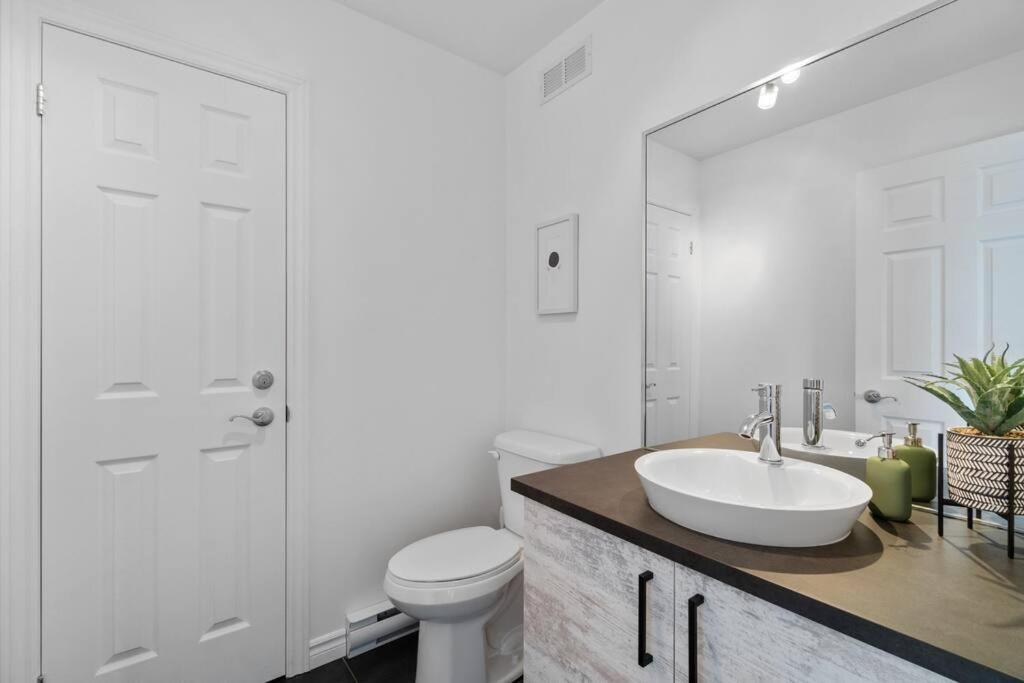 Apartamento Initial - Boho - Mont-Sainte-Anne Beaupré Exterior foto